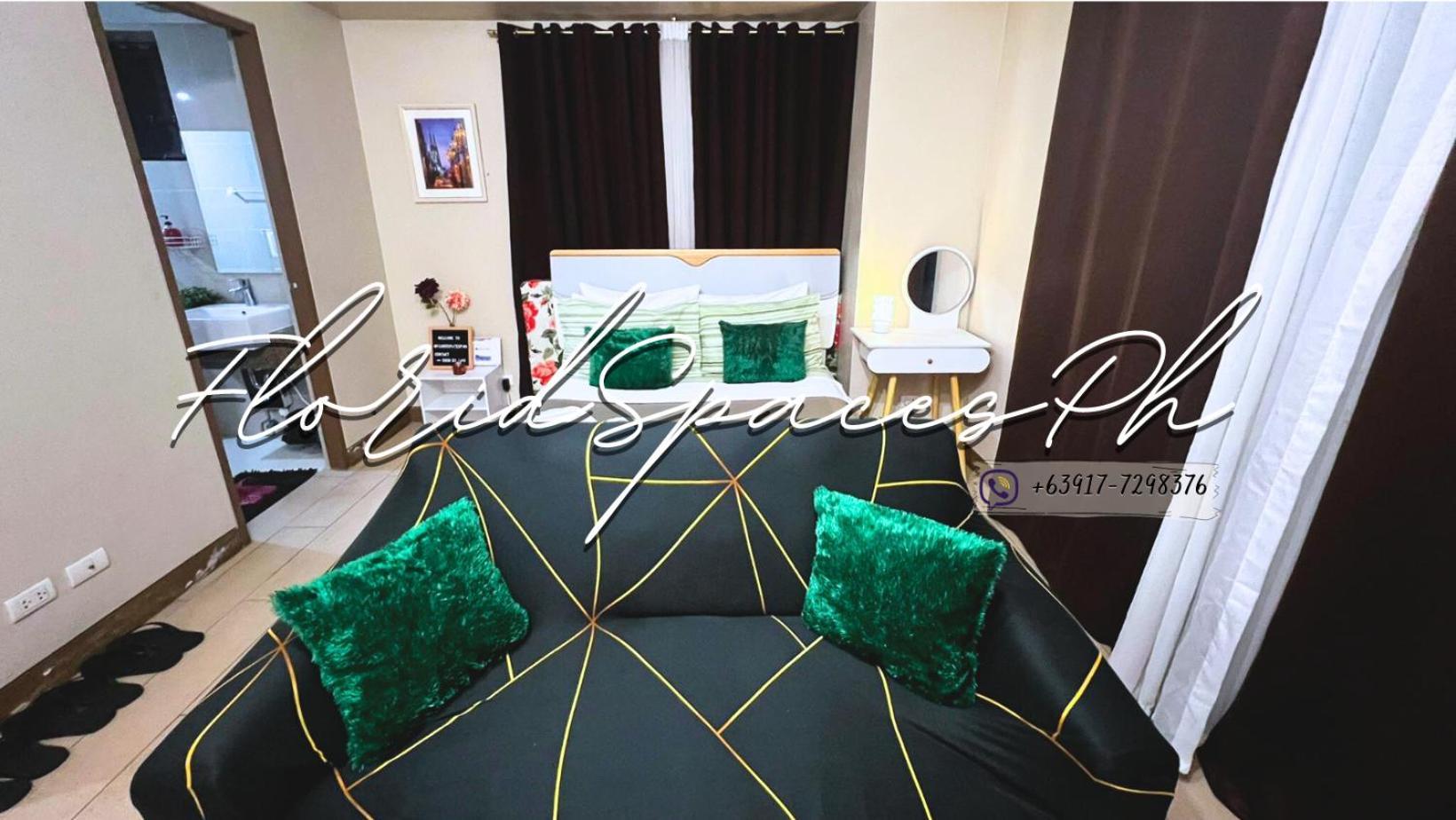 Two Palm Tree Villas Condominium - Studio 8Th Fl With Balcony - Across Terminal 3 Airport 帕赛 外观 照片